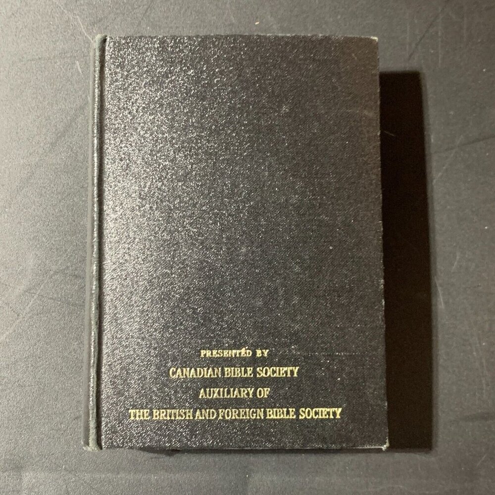 The Holy Bible The British and Foreign Bible Society red edges 1950's?